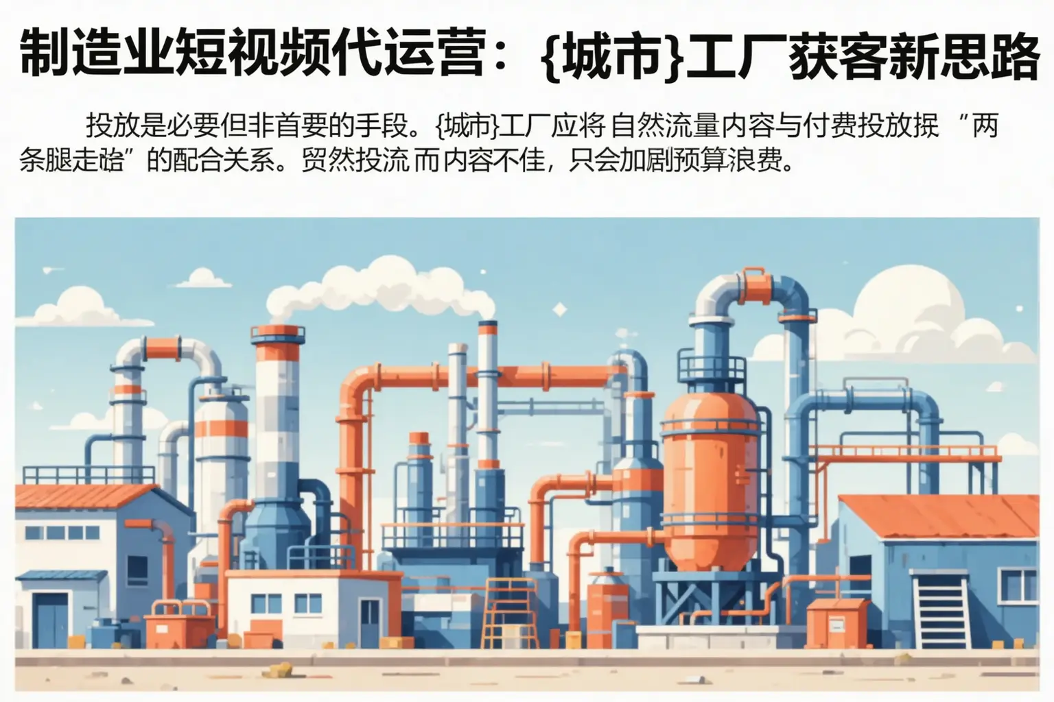 制造业短视频代运营:大理工厂获客新思路