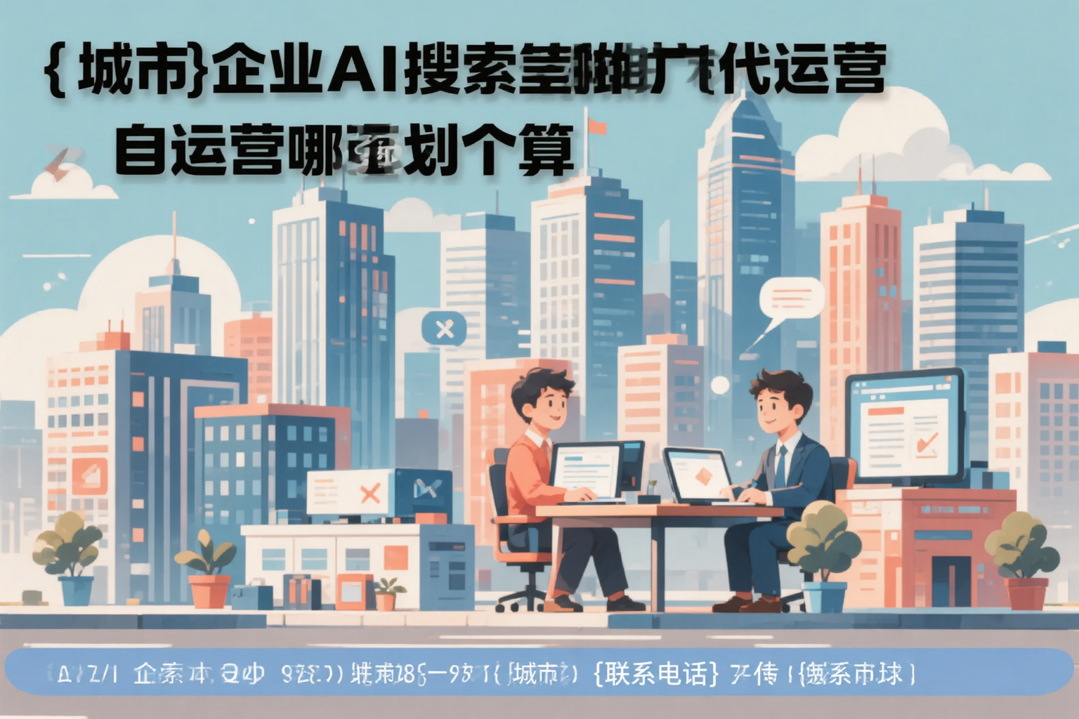 大理企业AI搜索推广代运营和自运营哪个更划算