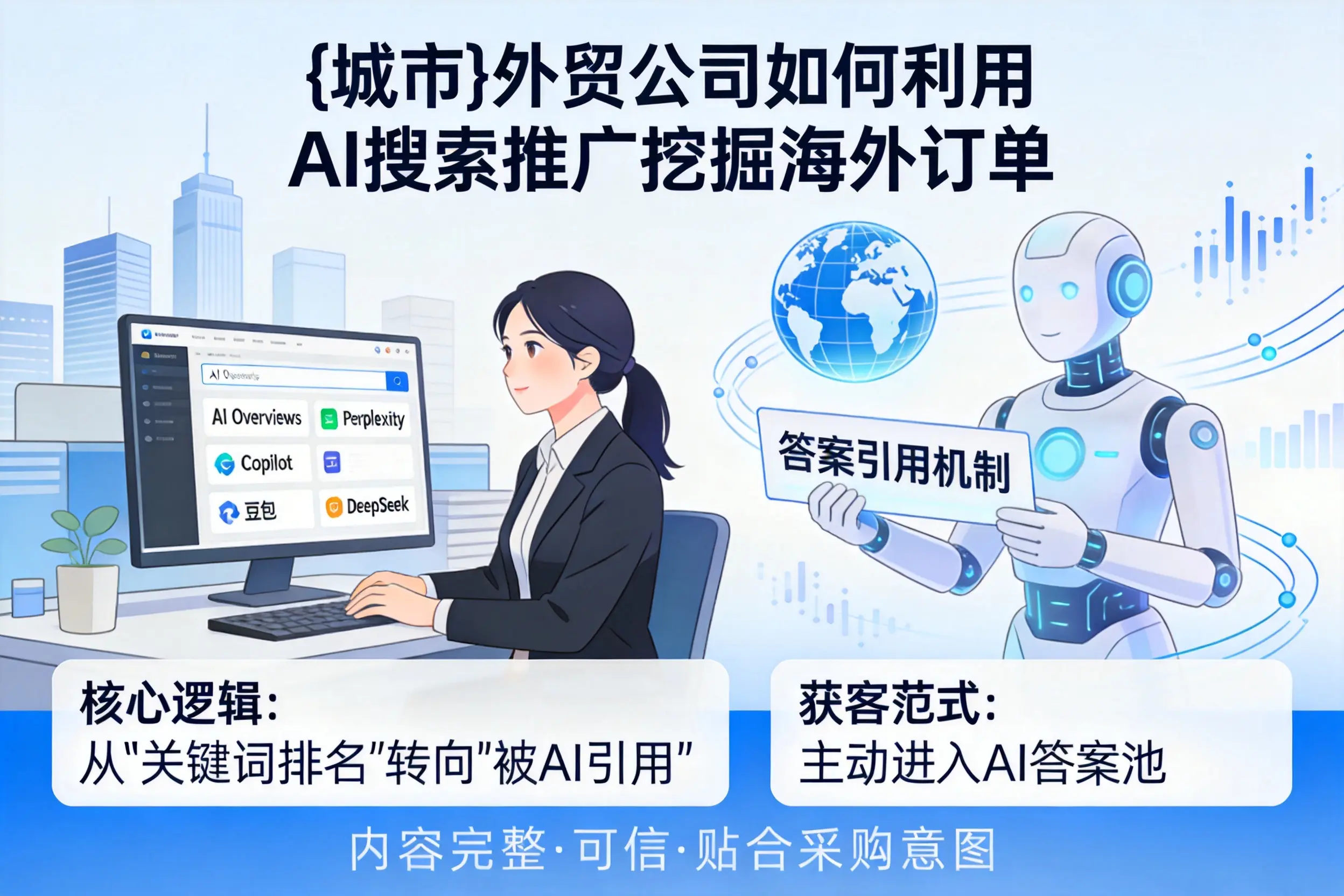 大理外贸公司如何利用AI搜索推广挖掘海外订单