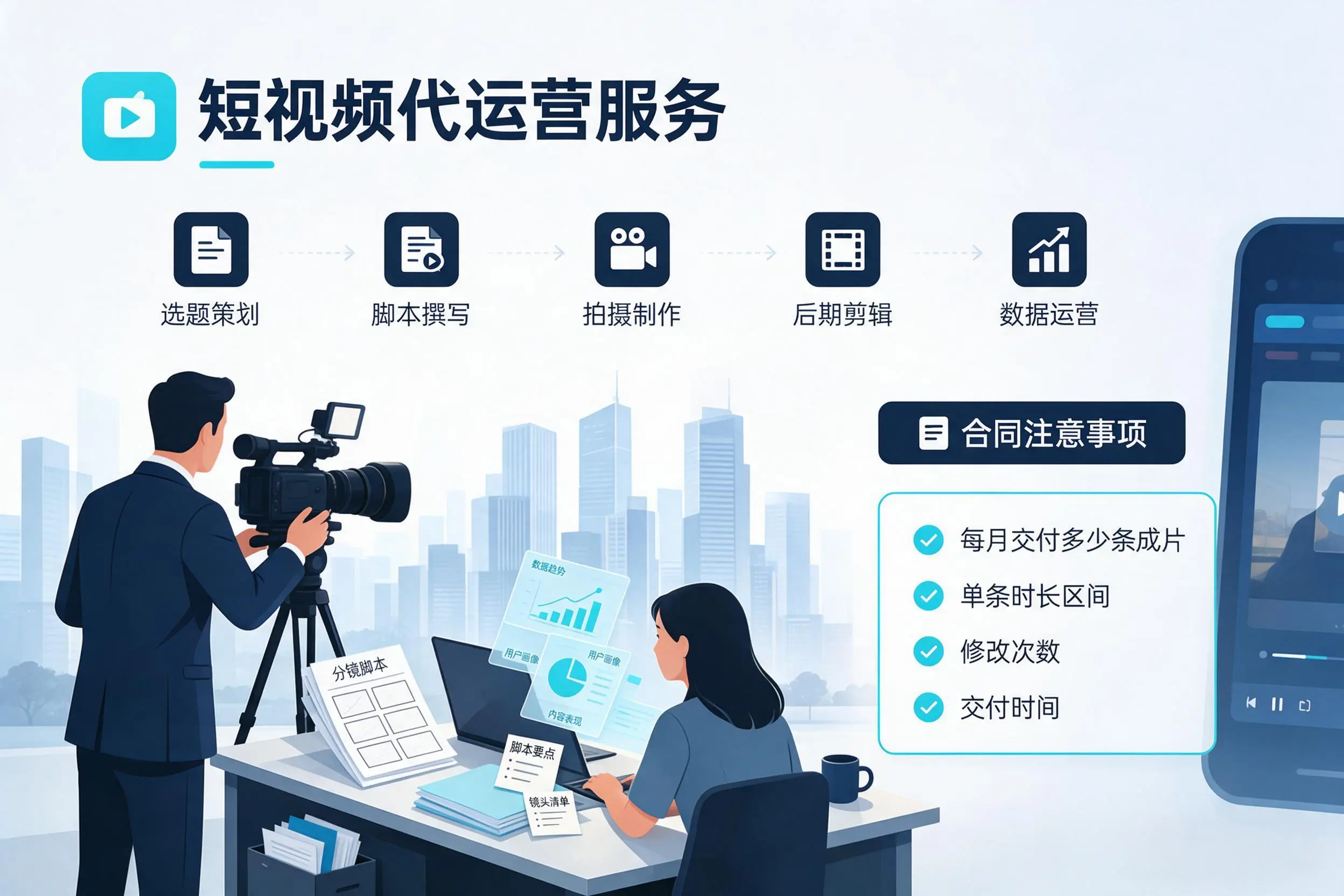 短视频代运营包含哪些服务？大理企业常见问题科普
